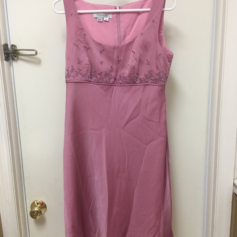 Dress Phoebe Pink Formal knee length Prom